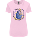 Sloth I'm Not Slow Funny Gaming Gamer Womens Wider Cut T-Shirt Light Pink