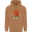 Sloth Say Less Do Lesser Funny Slogan Mens 80% Cotton Hoodie Caramel Latte