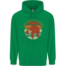 Sloth Say Less Do Lesser Funny Slogan Mens 80% Cotton Hoodie Irish Green
