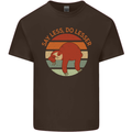 Sloth Say Less Do Lesser Funny Slogan Mens Cotton T-Shirt Tee Top Dark Chocolate