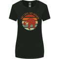 Sloth Say Less Do Lesser Funny Slogan Womens Wider Cut T-Shirt Black