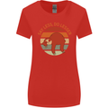 Sloth Say Less Do Lesser Funny Slogan Womens Wider Cut T-Shirt Red