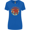 Sloth Say Less Do Lesser Funny Slogan Womens Wider Cut T-Shirt Royal Blue