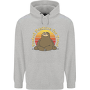 Sloth Tested Positive For Tired Funny Lazy Childrens Kids Hoodie Sports Grey