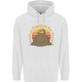 Sloth Tested Positive For Tired Funny Lazy Childrens Kids Hoodie White