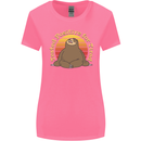 Sloth Tested Positive For Tired Funny Lazy Womens Wider Cut T-Shirt Azalea