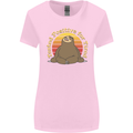 Sloth Tested Positive For Tired Funny Lazy Womens Wider Cut T-Shirt Light Pink