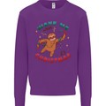 Sloth Wake Me Up When It's Christmas Kids Sweatshirt Jumper Purple