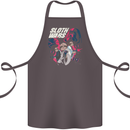 Sloth Wars Funny TV & Movie Parody Cotton Apron 100% Organic Dark Grey