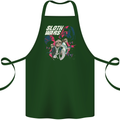 Sloth Wars Funny TV & Movie Parody Cotton Apron 100% Organic Forest Green