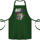 Sloth Wars Funny TV & Movie Parody Cotton Apron 100% Organic Forest Green