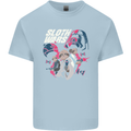 Sloth Wars Funny TV & Movie Parody Kids T-Shirt Childrens Light Blue
