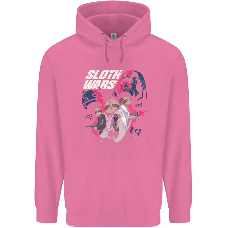 Sloth Wars Funny TV & Movie Parody Mens 80% Cotton Hoodie Azelea
