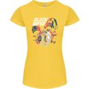 Sloth Wars Funny TV & Movie Parody Womens Petite Cut T-Shirt Yellow