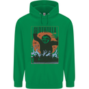 Slothzilla Funny Sloth Parody Childrens Kids Hoodie Irish Green