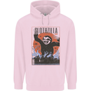 Slothzilla Funny Sloth Parody Childrens Kids Hoodie Light Pink