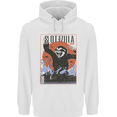 Slothzilla Funny Sloth Parody Childrens Kids Hoodie White