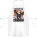 Slothzilla Funny Sloth Parody Cotton Apron 100% Organic White