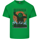 Slothzilla Funny Sloth Parody Kids T-Shirt Childrens Irish Green