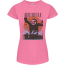 Slothzilla Funny Sloth Parody Womens Petite Cut T-Shirt Azalea