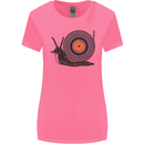 Slug Decks with Vinyl LP DJ DJing Turntable Womens Wider Cut T-Shirt Azalea
