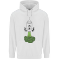 Smoked Broccoli Childrens Kids Hoodie White