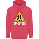 Smombie Antisocial Phone Addict Smartphone Childrens Kids Hoodie Heliconia
