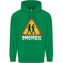 Smombie Antisocial Phone Addict Smartphone Childrens Kids Hoodie Irish Green