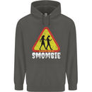 Smombie Antisocial Phone Addict Smartphone Childrens Kids Hoodie Storm Grey