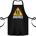 Smombie Antisocial Phone Addict Smartphone Cotton Apron 100% Organic Black
