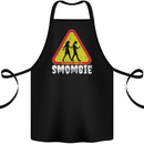 Smombie Antisocial Phone Addict Smartphone Cotton Apron 100% Organic Black