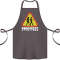 Smombie Antisocial Phone Addict Smartphone Cotton Apron 100% Organic Dark Grey