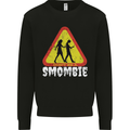Smombie Antisocial Phone Addict Smartphone Kids Sweatshirt Jumper Black