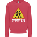 Smombie Antisocial Phone Addict Smartphone Kids Sweatshirt Jumper Heliconia