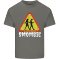 Smombie Antisocial Phone Addict Smartphone Kids T-Shirt Childrens Charcoal