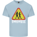 Smombie Antisocial Phone Addict Smartphone Kids T-Shirt Childrens Light Blue