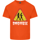 Smombie Antisocial Phone Addict Smartphone Kids T-Shirt Childrens Orange