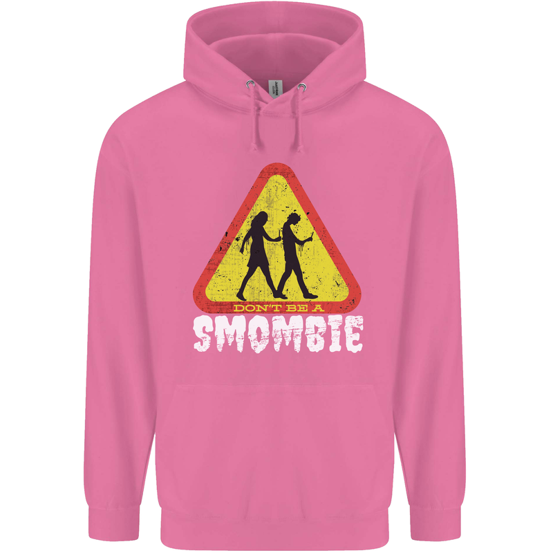 Smombie Antisocial Phone Addict Smartphone Mens 80% Cotton Hoodie Azelea