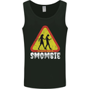 Smombie Antisocial Phone Addict Smartphone Mens Vest Tank Top Black