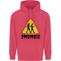 Smombie Antisocial Phone Smartphone Addict Childrens Kids Hoodie Heliconia