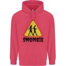 Smombie Antisocial Phone Smartphone Addict Childrens Kids Hoodie Heliconia