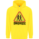 Smombie Antisocial Phone Smartphone Addict Childrens Kids Hoodie Yellow