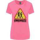 Smombie Antisocial Phone Smartphone Addict Womens Wider Cut T-Shirt Azalea
