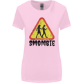 Smombie Antisocial Phone Smartphone Addict Womens Wider Cut T-Shirt Light Pink