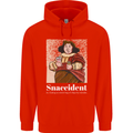 Snaccident Funny Diet  Junk FoodWeight Loss Childrens Kids Hoodie Bright Red