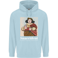 Snaccident Funny Diet  Junk FoodWeight Loss Childrens Kids Hoodie Light Blue