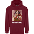 Snaccident Funny Diet  Junk FoodWeight Loss Childrens Kids Hoodie Maroon