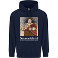 Snaccident Funny Diet  Junk FoodWeight Loss Childrens Kids Hoodie Navy Blue