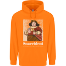Snaccident Funny Diet  Junk FoodWeight Loss Childrens Kids Hoodie Orange