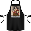 Snaccident Funny Diet  Junk FoodWeight Loss Cotton Apron 100% Organic Black